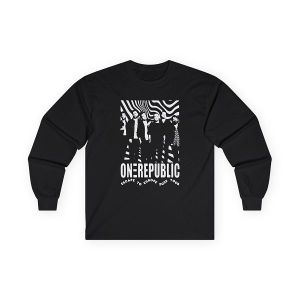 One Republic Escape to Europe Photo Unisex Ultra Cotton Long Sleeve Tee