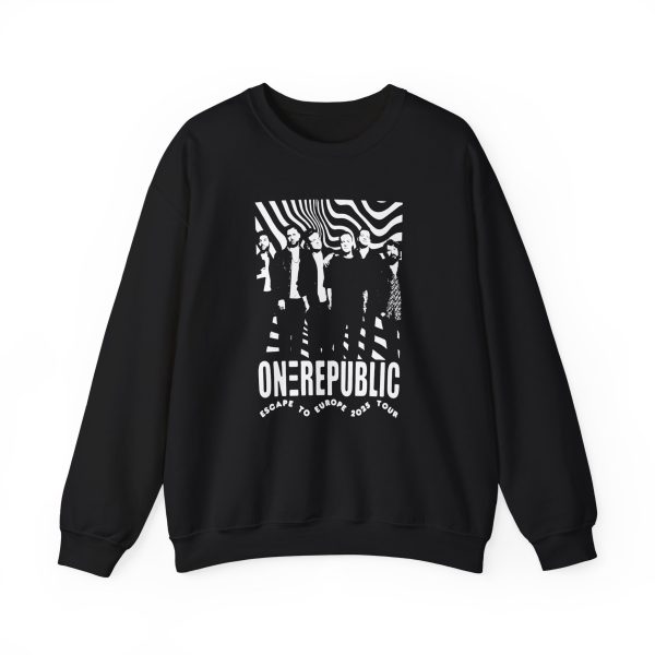 One Republic Escape to Europe Photo Unisex Heavy Blend™ Crewneck Sweatshirt