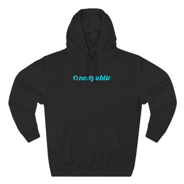 One Republic Logo Three-Panel Fleece Hoodie
