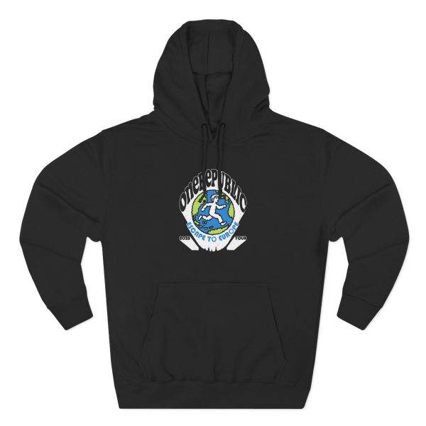 One Republic "Escape to Europe" Globe Three-Panel Fleece Hoodie